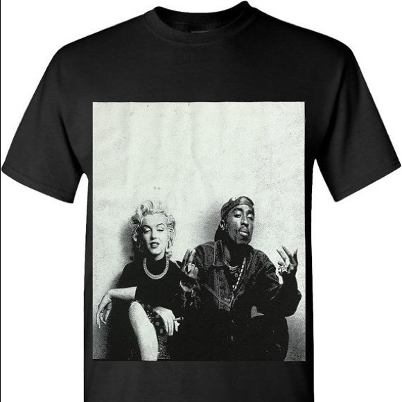 Tupac and Marilyn Monroe Shirt - Picture 1 of 1